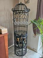 Mooi smeedijzeren wijnrek, Huis en Inrichting, Woonaccessoires | Wijnrekken, Ophalen, Zo goed als nieuw, Minder dan 50 cm
