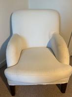 Gratis witte fauteuil, Huis en Inrichting, Fauteuils, Ophalen, Gebruikt, Stof, 75 tot 100 cm