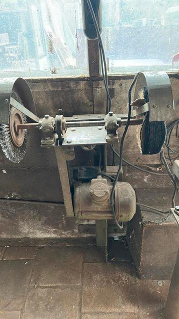 Elektrische polijstrol en borstel  385V beschikbaar voor biedingen