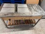 RVS Buitenkeuken,  Gaggenau frituur en grill., Tuin en Terras, Ophalen, Gebruikt