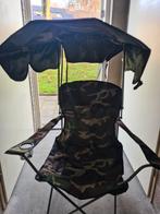 Visstoel met Dak - Camouflage, Watersport en Boten, Ophalen, Zo goed als nieuw, Overige typen