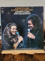 Lp : johnny cash & june carter - johnny cash and his woman, Cd's en Dvd's, Vinyl | Country en Western, Gebruikt, Ophalen of Verzenden