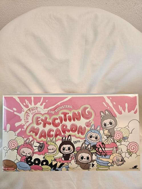 Labubu Exciting Macaron – Sealed box met 6 blind boxes, Verzamelen, Poppetjes en Figuurtjes, Nieuw, Ophalen of Verzenden
