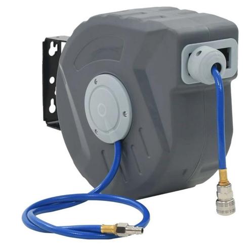 Automatische luchthaspel luchtslang 1/4" GRATIS BEZORGD!, Doe-het-zelf en Verbouw, Compressors, Nieuw, 6 tot 10 bar, Verzenden