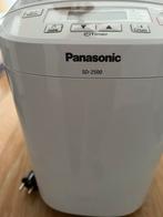 Panasonic broodbak machine helemaal nieuw SD 2500, Witgoed en Apparatuur, Meer dan 10 programma's, 800 tot 1200 gram deeg, Nieuw