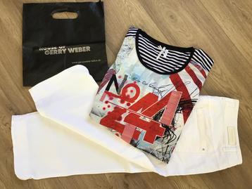 GERRY WEBER!LúxeBroek 42/44&DREAMSTAR!LúxeTop.Stijlvol Sámen beschikbaar voor biedingen