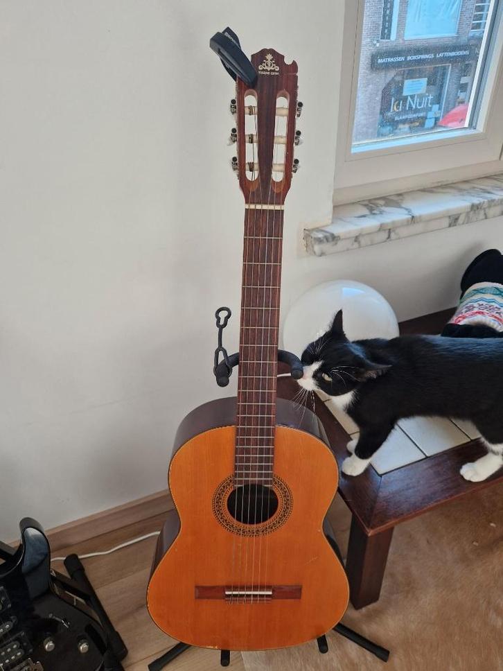 Takeharu GT-85, Muziek en Instrumenten, Snaarinstrumenten | Gitaren | Akoestisch, Gebruikt, Klassieke of Spaanse gitaar, Ophalen