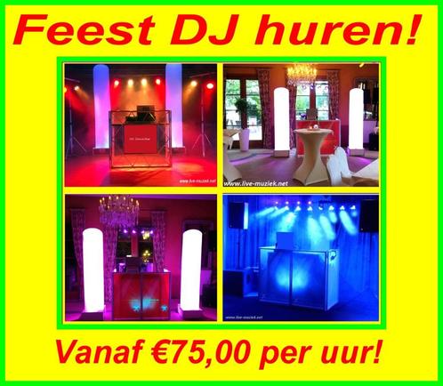 DJ bruiloft Dj feest DJ verjaardag DJ thuis DJ huren karaoke, Diensten en Vakmensen, Muzikanten, Artiesten en Dj's, Band, Dj, Orkest