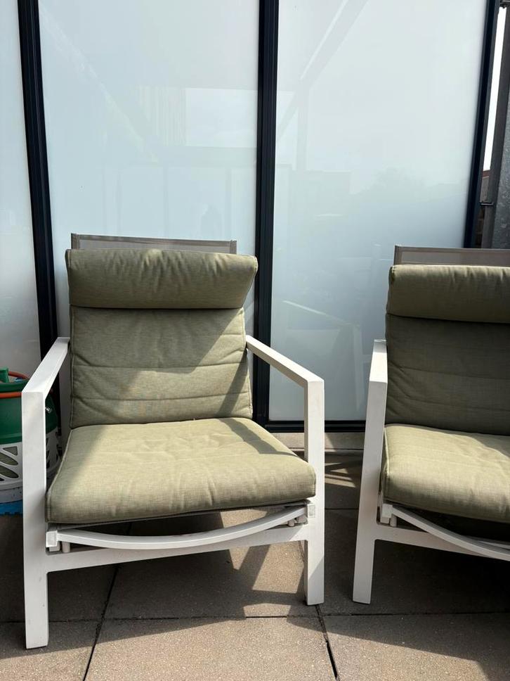 Buitenhof - bondi relaxstoelen 2 stuks, Tuin en Terras, Tuinsets en Loungesets, Zo goed als nieuw, Ophalen