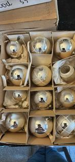 Oude kerstballen glas zilver, Ophalen of Verzenden, Zo goed als nieuw