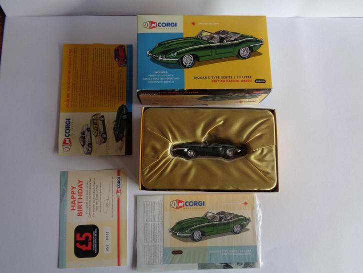 Corgi Jaguar E-Type Series I 3.8 Litre in Box,  2006, 1/43, Hobby en Vrije tijd, Modelauto's | 1:43, Zo goed als nieuw, Auto, Corgi
