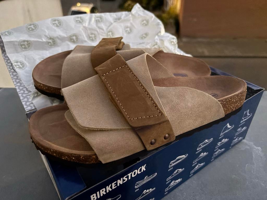 Birkenstock Sandalen - Zo goed als nieuw, Ophalen of Verzenden, Zo goed als nieuw, Bruin, Sandalen of Muiltjes