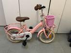 Te koop, SJOEF Meisjesfiets 12 inch - Roze met zijwieltjes, Ophalen, Zijwieltjes, Sjoef, Minder dan 16 inch