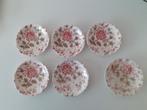 6 schotels Johnson Brothers Rose Chintz, Gebruikt, Ophalen of Verzenden, Overige stijlen, Kop(pen) en/of Schotel(s)