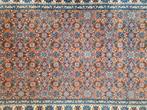 Handmade Perzisch wol Herati tapijt loper orange 93x300cm, Gebruikt, ., 200 cm of meer, Perzisch Herati oranje iraans