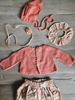 Reborn set maat 44/50 uniek 6 delig, Kinderen en Baby's, Babykleding | Maat 50, Meisje, Ophalen of Verzenden, Zo goed als nieuw