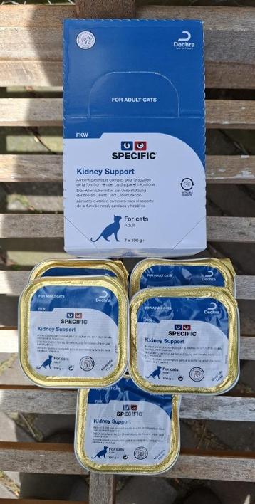 Renal/nierdieet: 12 kuipjes Specific FKW idney support beschikbaar voor biedingen