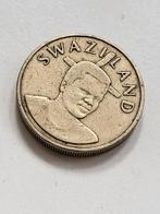 Munt Swaziland 1 lilangeni 1995 inheemse bevolking, Postzegels en Munten, Munten | Afrika, Ophalen of Verzenden