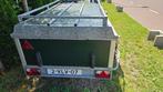 GESLOTEN AANHANGER MET KLEP - 195 LANG, Auto diversen, Aanhangers en Bagagewagens, Ophalen, Gebruikt