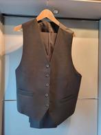Tweedelig! Zwarte broek (maat 26) met giletje (maat 52)!, Ophalen of Verzenden, Zo goed als nieuw, Maat 52/54 (L), Zwart