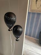 Decoratieve Kerstballonnen - Zwart, Huis en Inrichting, Ophalen of Verzenden, Zo goed als nieuw