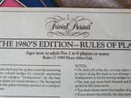Trivial Pursuit - The 1980's master game, Hobby en Vrije tijd, Gezelschapsspellen | Bordspellen, Een of twee spelers, Ophalen of Verzenden