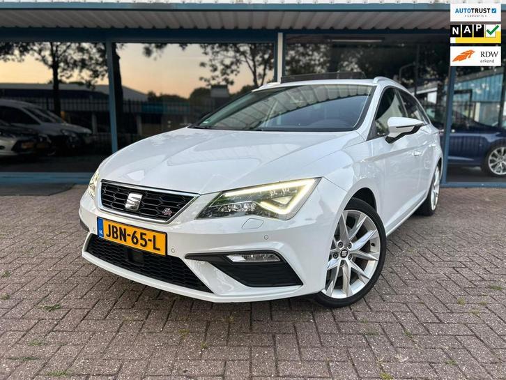 Seat LEON ST 1.8 TSI FR|LED|PANO|DAB+|Alcantara|PDC|'18 LMV, Auto's, Seat, Bedrijf, Te koop, Leon, ABS, Airbags, Airconditioning