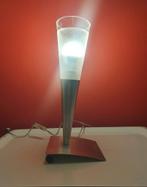 Hala Zeist tafellamp met glazen kap en metalen voet, Ophalen, Gebruikt, Minder dan 100 cm