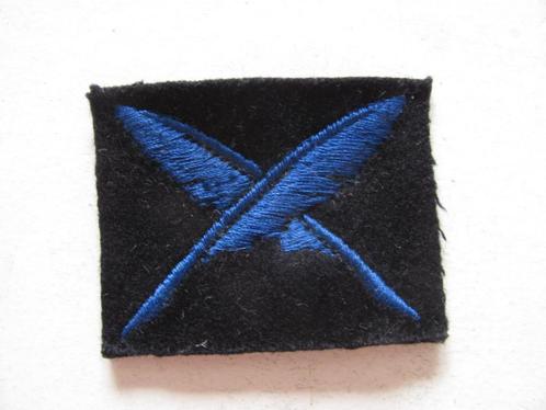 Marva DVO schrijfster, Verzamelen, Militaria | Algemeen, Landmacht, Embleem of Badge, Nederland, Ophalen of Verzenden