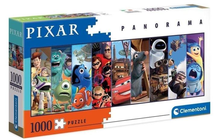 Disney Pixar panorama puzzel 1.000 stukjes, Hobby en Vrije tijd, Denksport en Puzzels, Nieuw, Legpuzzel, 500 t/m 1500 stukjes