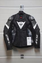 NIEUW - Dainese Avro 5 jas maat 50 zwart/wit/grjjs, Motoren, Kleding | Motorkleding, Nieuw met kaartje, Dainese, Heren, Jas | leer