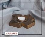 Asbakje of Vide poche messing – kaartspel, 14 cm, Verzamelen, Ophalen of Verzenden, Gebruikt, Asbak