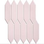 THE MOSAIC FACTORY PARIS PICKET PINK GLOSSY, Ophalen, Minder dan 20 cm, Zo goed als nieuw, Minder dan 5 m²