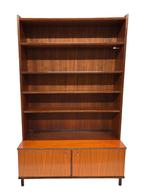 Vintage Wandmeubel Wandkast Boekenkast Jaren 70 Design0, Gebruikt, Ophalen of Verzenden, Minder dan 150 cm, 150 tot 200 cm