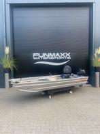 Kimple 370 aluminium platbodem visboot- tohatsu 4pk - Dekzei, Ophalen of Verzenden, Benzine, Tot 6 meter, Nieuw