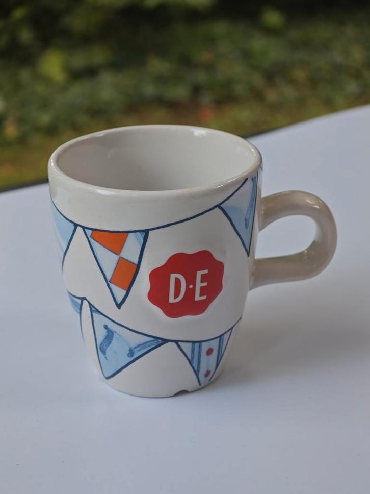 Douwe Egberts Burendag Mok - C1000 Speciale Editie, Huis en Inrichting, Keuken | Keukenbenodigdheden, Gebruikt, Ophalen of Verzenden