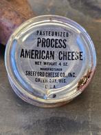 WWII US K ration tin can with key, Verzamelen, Ophalen of Verzenden, Amerika, Embleem of Badge