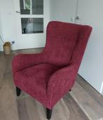 Oorfauteuil met poef 1 jaar oud Zitmaxx, Huis en Inrichting, Fauteuils, Ophalen, Hout, 75 tot 100 cm, Zo goed als nieuw