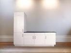 Keukenblok 240 cm – Geen bouwpakket – Duitse kwaliteit, Huis en Inrichting, Keuken | Complete keukens, Ophalen, Wit, Nieuw, Enkelwandige keuken
