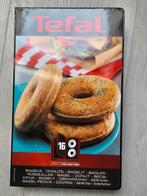 Tefal Snack Collection BAGELS/DONUT PLATEN, Ophalen of Verzenden, Zo goed als nieuw