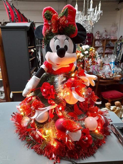 Kerst pop minie mouse met verlichting, Diversen, Kerst, Zo goed als nieuw, Ophalen of Verzenden