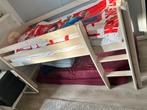 Halfhoogslaper met matras - 210x100x115 cm, Kinderen en Baby's, Kinderkamer | Bedden, Ophalen, 85 tot 100 cm, Gebruikt, Hoogslaper of Stapelbed