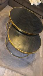 Richmond Blackbone Salontafel, 100 tot 150 cm, Zo goed als nieuw, Minder dan 50 cm, Rechthoekig