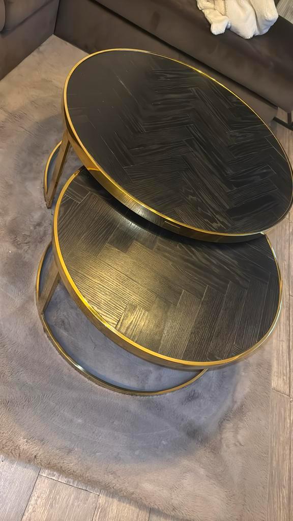 Richmond Blackbone Salontafel, Huis en Inrichting, Tafels | Salontafels, Zo goed als nieuw, Minder dan 50 cm, 50 tot 100 cm, 100 tot 150 cm