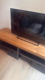 Tv meubel met tv, Ophalen, 100 tot 150 cm, 50 tot 100 cm, Zo goed als nieuw