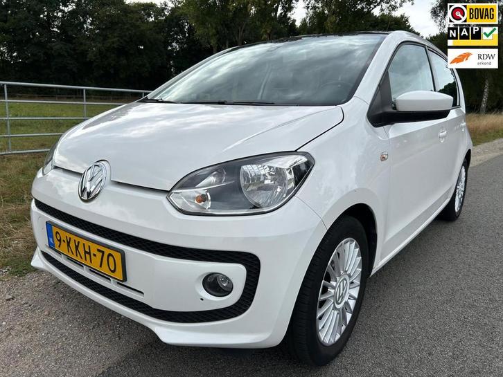 Volkswagen Up! 1.0 high up! BlueMotion dealer ond. 1ste eige, Auto's, Volkswagen, Bedrijf, Te koop, up!, ABS, Airbags, Airconditioning