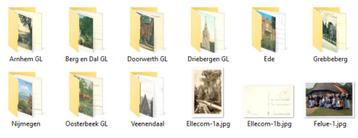 ongeveer 130 ansichtkaarten Nederland, 1900-1990 beschikbaar voor biedingen