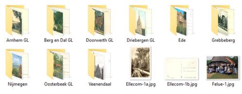 ongeveer 130 ansichtkaarten Nederland, 1900-1990, Verzamelen, Ansichtkaarten | Nederland, Gelderland, 1940 tot 1960, Ophalen of Verzenden