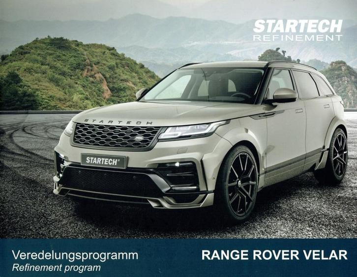 Folder Startech Range Rover Velar (2017), Boeken, Auto's | Folders en Tijdschriften, Gelezen, Overige merken, Verzenden