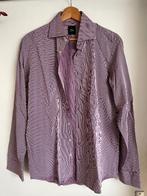 Overhemd maat 40 (M) van het merk Jaguar, Kleding | Heren, Jaguar, Paars, Zo goed als nieuw, Halswijdte 39/40 (M)